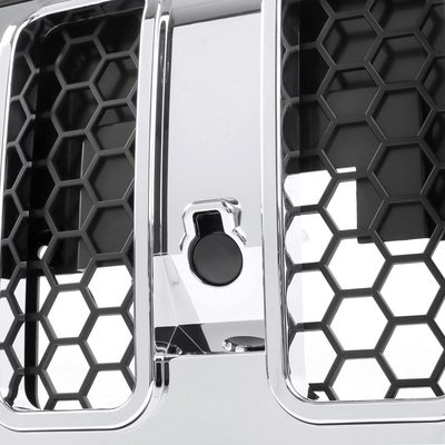 2021-2023 Ford Bronco Sport Chrome Mesh Hood Replacement Grille