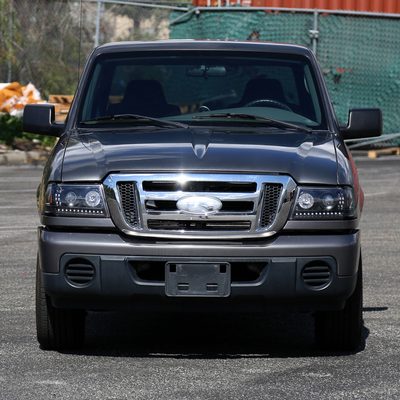 2001-2011 Ford Ranger Projector Headlights LED Light & LED Signal Matte Black