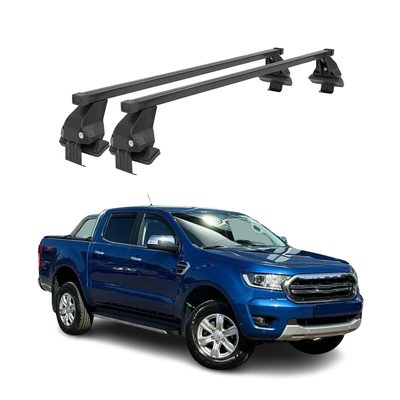 2019-2023 Ford Ranger Roof Rack Cross Bars Black