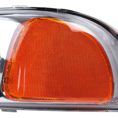 1999-2006 GMC Sierra/Yukonk/Yukon XL Crystal Headlights Amber Reflector Chrome