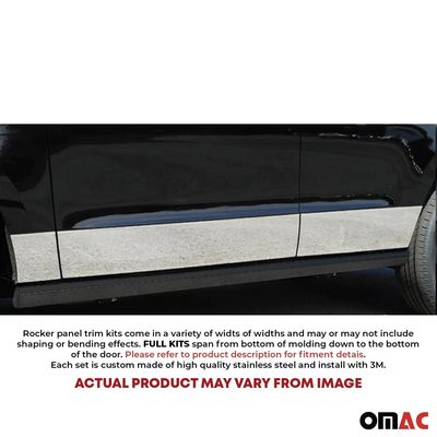 1994-2001 Dodge Ram Stainless Rocker Panel Trim 10Pc