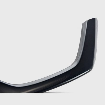 2017-2019 Nissan Rogue Sport Grille Overlay Gloss Black 1Pcs ABS Plastic