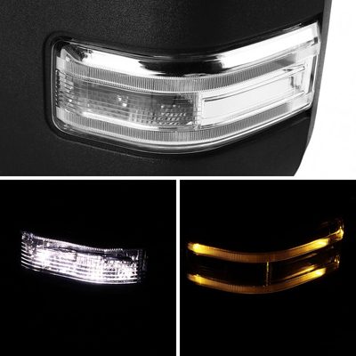 1999-2016 Ford F-250/F-350/F-450 Heated Towing Mirrors Clear Lens Turn Signal
