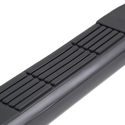 2005-2024 Nissan Frontier Crew Cab 3" Black S.Steel Side Step Nerf Bars