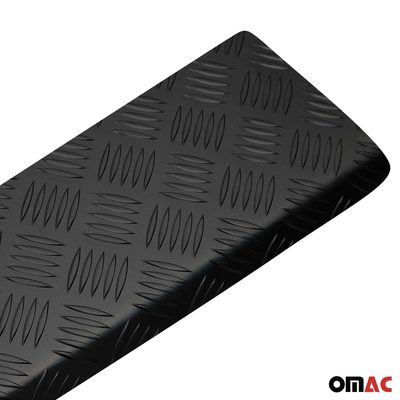 OMAC Rear Bumper Sill Cover for Ford Tourneo Custom I 2012-2023 Aluminium Black