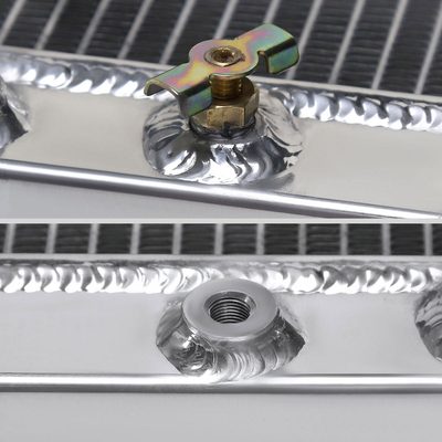 1963-1977 Ford Mustang/Maverick Mercury Alu 3Row Performance Radiator