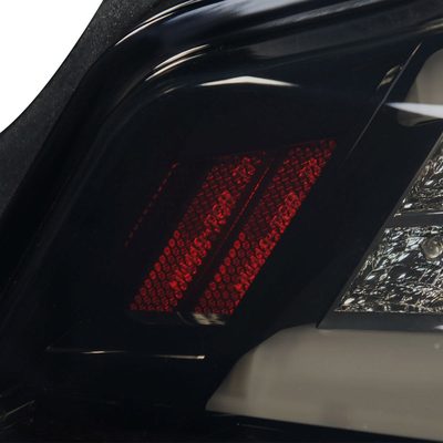 2011-2013 Scion tC LED Tail Lights Glossy Black Housing/Smoke Lens