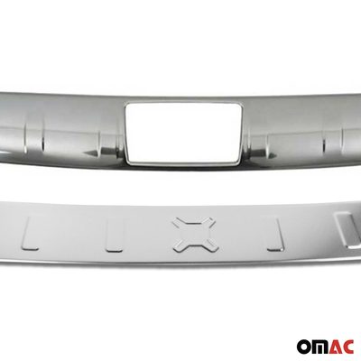 Rear Bumper Guard & Trunk Sill Cover Set for Jeep Renegade 2015-23 S.Steel Gloss