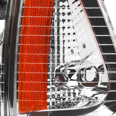 2006-2010 Dodge Charger Factory Style Headlights w/ Corner Lights Chrome/Clear
