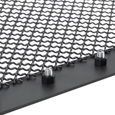 2016-2018 GMC Sierra 1500 Rivet Style Black S.Steel Mesh Grille Insert