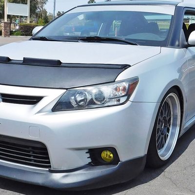 2011-2013 Scion tC H11 Fog Lights Kit Chrome Housing/Yellow Lens