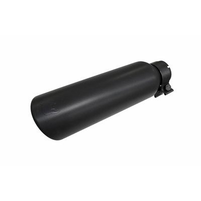 Colilla de escape para tubos de 2 1/4 " Negra