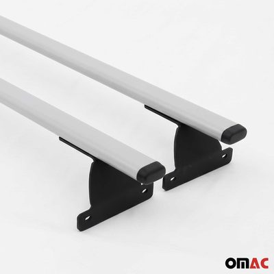 2012-2016 Honda CR-V Roof Rack Cross Bars Luggage Carrier Steel Silver 2 Pcs