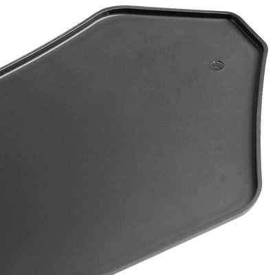 Universal Matte Black Polypropylene 3Pcs Bumper Lip Body Kit Splitter Spoiler