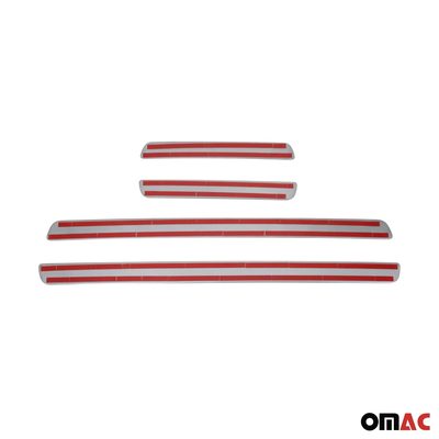 2015-2021 VW Golf Mk7 Door Sill Scuff Plate Scratch Protector Stainless Steel 4 Pcs