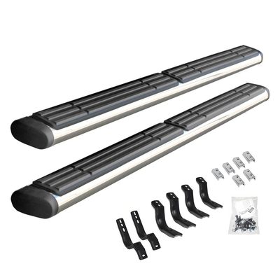 Estribos WIDESIDER 6" Inox de 87" para Silverado / Sierra 1500 19-24 Crew Cab