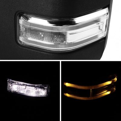 1999-2016 Ford F-250/F-350/F-450 Heated Chrome Towing Mirrors & Turn Signal