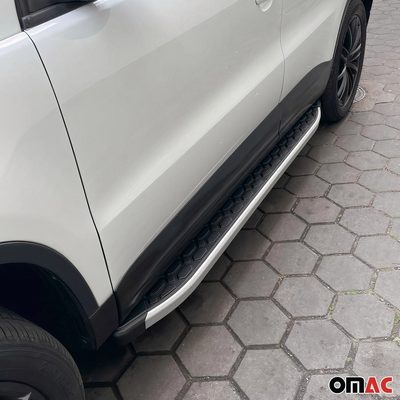 2023-2026 Mercedes GLC Class X254 Running Boards Side Steps Silver & Black
