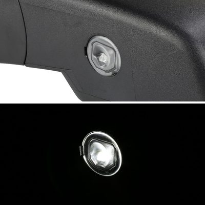 2014-2018 Chevy Silverado/GMC Sierra Matt Black Heated Side Mirror Driver Side