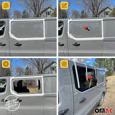 2014-2026 RAM ProMaster Window Glass Fit Kit Rear Left Side L3 Long