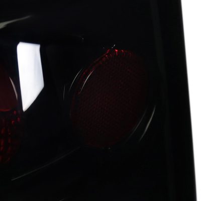 2003-2006 Chevrolet Silverado Tail Lights Glossy Black Housing/Smoke Lens