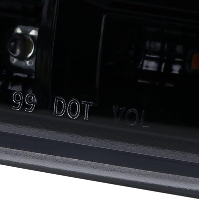 1999-2007 GMC Sierra / Yukon/XL Bumper Lights Signal Lights Glossy Black Smoke