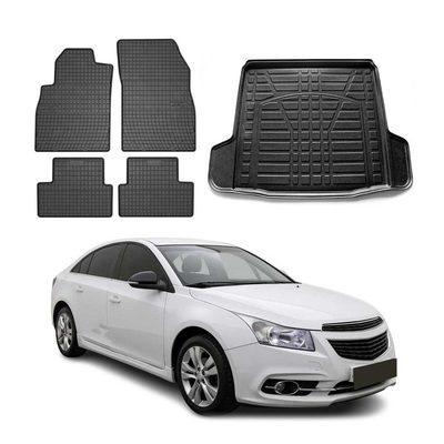 2011-2015 Chevrolet Cruze Floor Mats & Cargo Liner Full Set All Weather