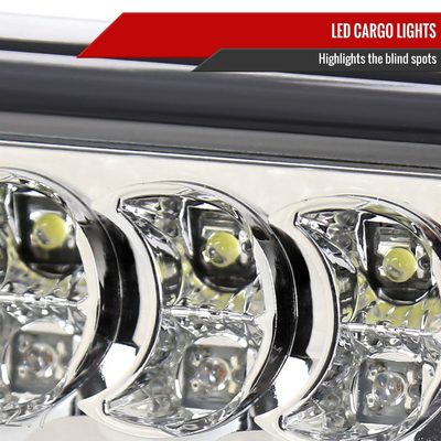 2002-2008 Dodge RAM LED 3rd Brake Light Chrome Housing/Clear Lens