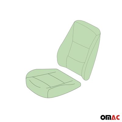 Backrest & Seat Cushion Foam Pad for Volkswagen Eurovan 1992-2003 Set