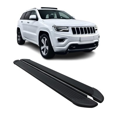 2011-2021 Jeep Grand Cherokee Nerf Bar Side Step Running Boards Alu 2x