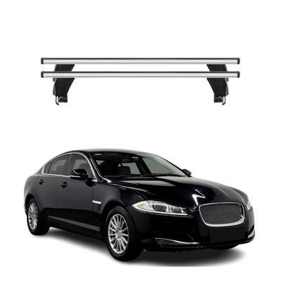 2009-2015 Jaguar Xf Sedan Roof Rack Cross Bars Silver