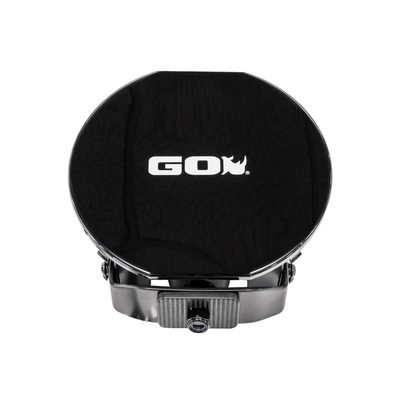 Cubierta para faros Go Rhino MAXROUND de 9" Negra