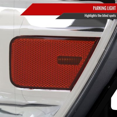 2019-2024 Dodge RAM 1500 Factory Headlights w/Amber Reflectors Chrome/Clear