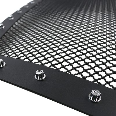 2013-2018 RAM 1500 1500 Rivet Style Black Stainless Steel Mesh Grille Insert