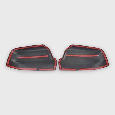 2019-2025 RAM RAM 1500 Mirror Cover Caps Gloss Black 2Pcs ABS Plastic