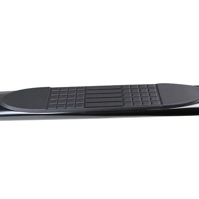 2005-2021 Toyota Tacoma Double Crew Cab 4" Black S.Steel Side Step Nerf Bars