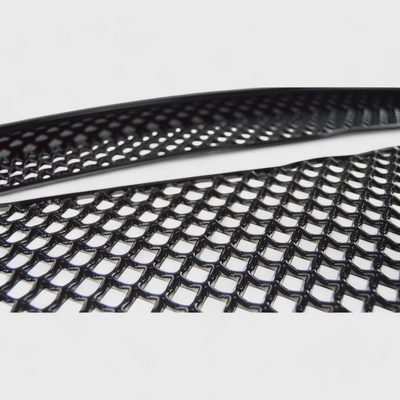 2015-2023 Chrysler 300 Grille Overlay Gloss Black 1Pcs ABS Plastic