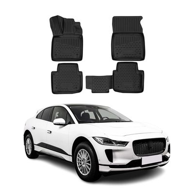 2019-2024 Jaguar I-Pace Floor Mats Liners Full Set All Weather Black