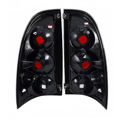 2005-2008 Toyota Tacoma Tail Lights Matte Black Housing/Clear Lens