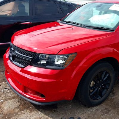 2009-2020 Dodge Journey Factory Style Headlights Matte Black/Clear Lens
