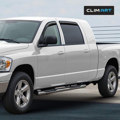 Clim Art Wind Deflectors for Dodge Ram 1500 2500 3500 2002-2009 Megacab Dark 4x