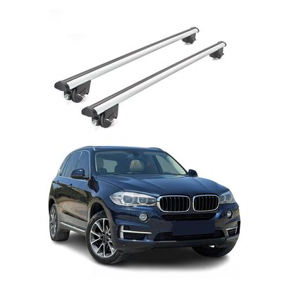 2014-2018 BMW X5 F15 Roof Rack Cross Bars Silver