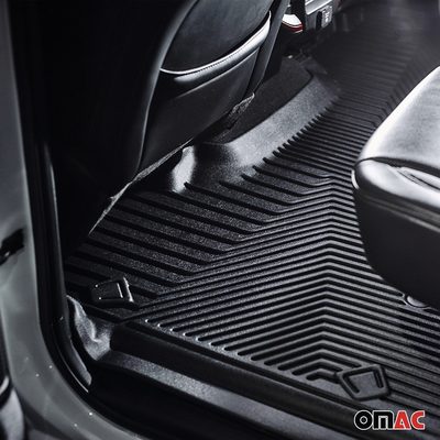 2022-2026 BMW 4 Series G26 Gran Coupe Premium Floor Mats Liners Second Row Rear Black