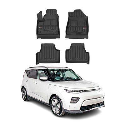2020-2024 Kia Soul EV Premium Floor Mats Liners Full Set All Weather Heavy Duty