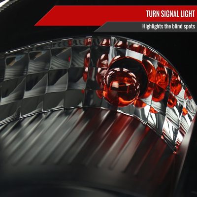 2003-2005 Nissan 350Z Projector Headlights SMD LED Light Strip Black/Smoke
