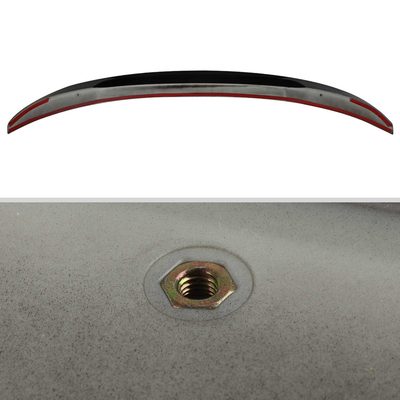 For BMW 3 Series F30 2012 Trunk Lip Spoiler ABS Glossy Black M Performance Look