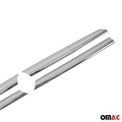 2006-2009 Toyota RAV4 Front Bumper Grill Trim Molding Stainless Steel Silver 4 Pcs