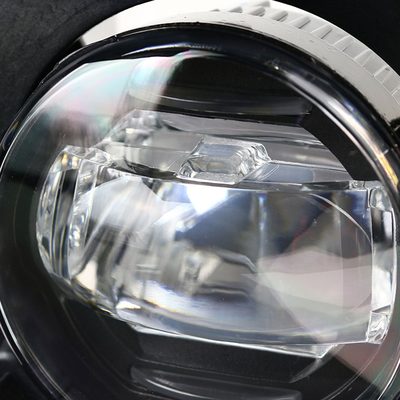 2011-2015 Ford Explorer 6500K SMD LED Projector Fog Lights Kit Chrome/Clear