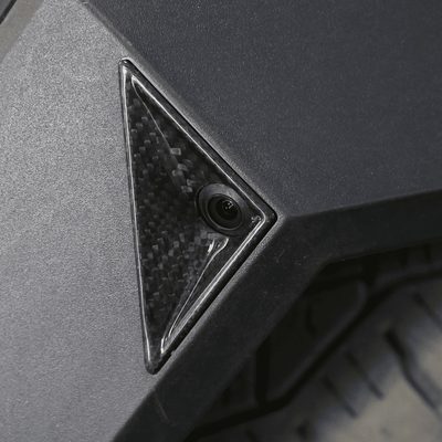 [Real Carbon Fiber] Fender Camera Decorative Cover For Cybertruck