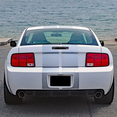 2005-2009 Ford Mustang LED 3rd Brake Tail Light Chrome Housing/Smoke Lens